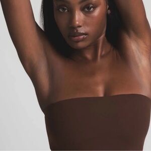 SKIMS Brown Tank Top